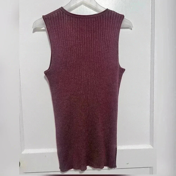 MM.LAFLEUR Ribbed Sleeveless Knit Size M LIKE NEW - Picture 4 of 4